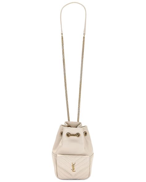 ysl nano bucket bag|Saint Laurent Nano Bucket Bag in Crema Soft .